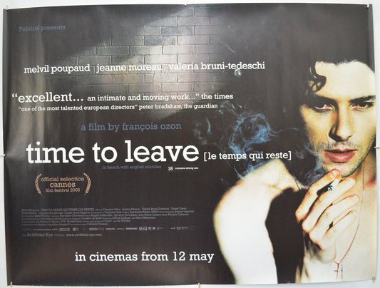 Time To Leave (a.k.a. Le Temps Qui Reste) Original Quad Poster - Film Poster - Movie Poster