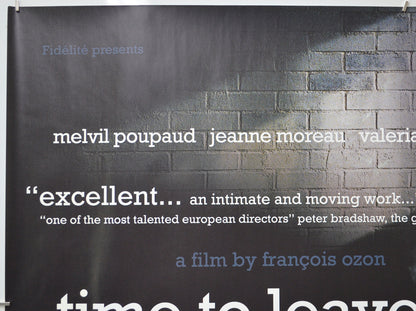 TIME TO LEAVE (Top Left) Cinema Quad Movie Poster 