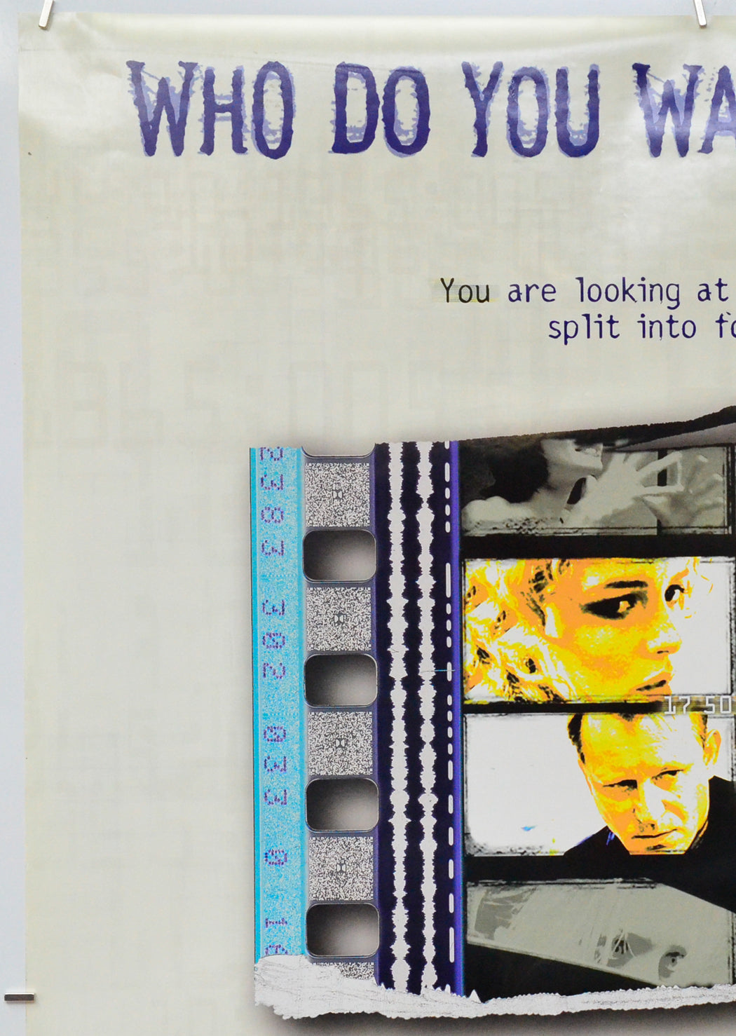 Timecode (Top Left) Cinema One Sheet Movie Poster 