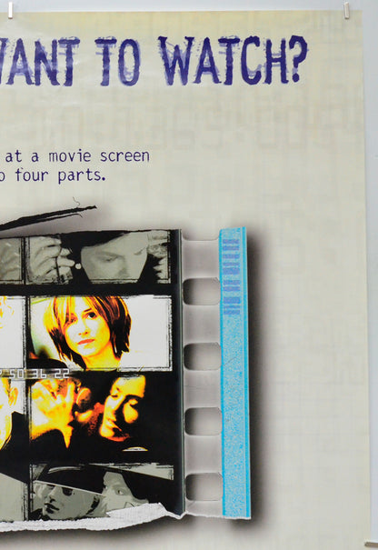 Timecode (Top Right) Cinema One Sheet Movie Poster 