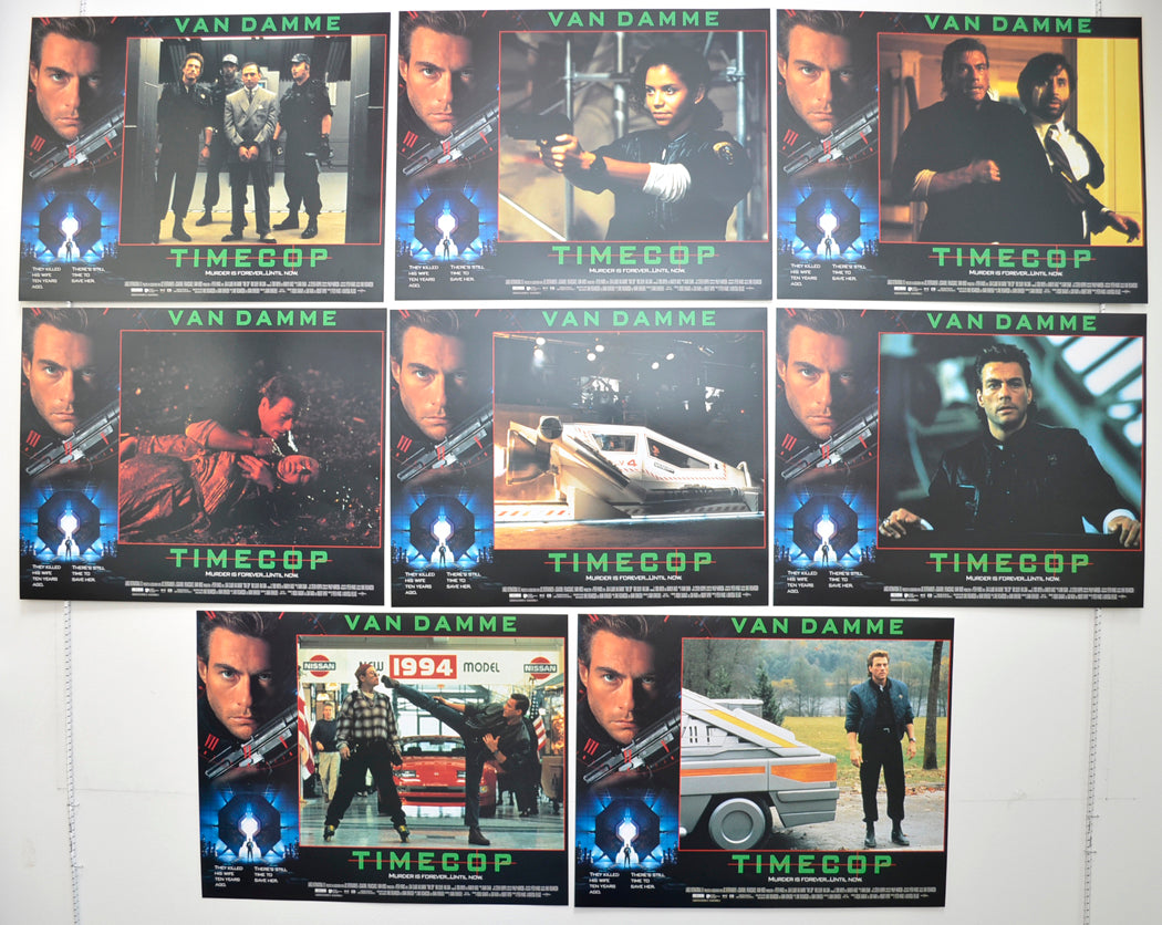 Timecop  Set of 8 Original Cinema Lobby Cards 