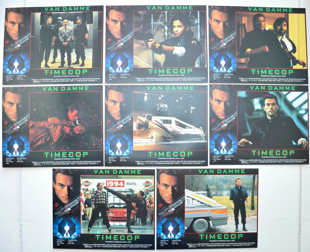 Timecop  Set of 8 Original Cinema Lobby Cards 