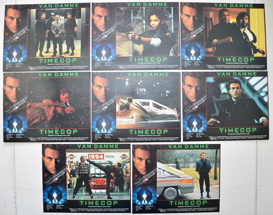 Timecop  Set of 8 Original Cinema Lobby Cards 