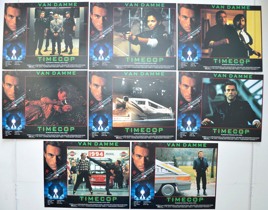 Timecop  Set of 8 Original Cinema Lobby Cards 