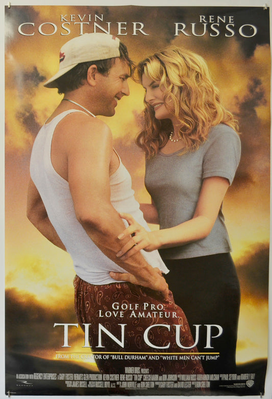 Tin Cup  Original One Sheet Poster - Film Poster - Movie Poster