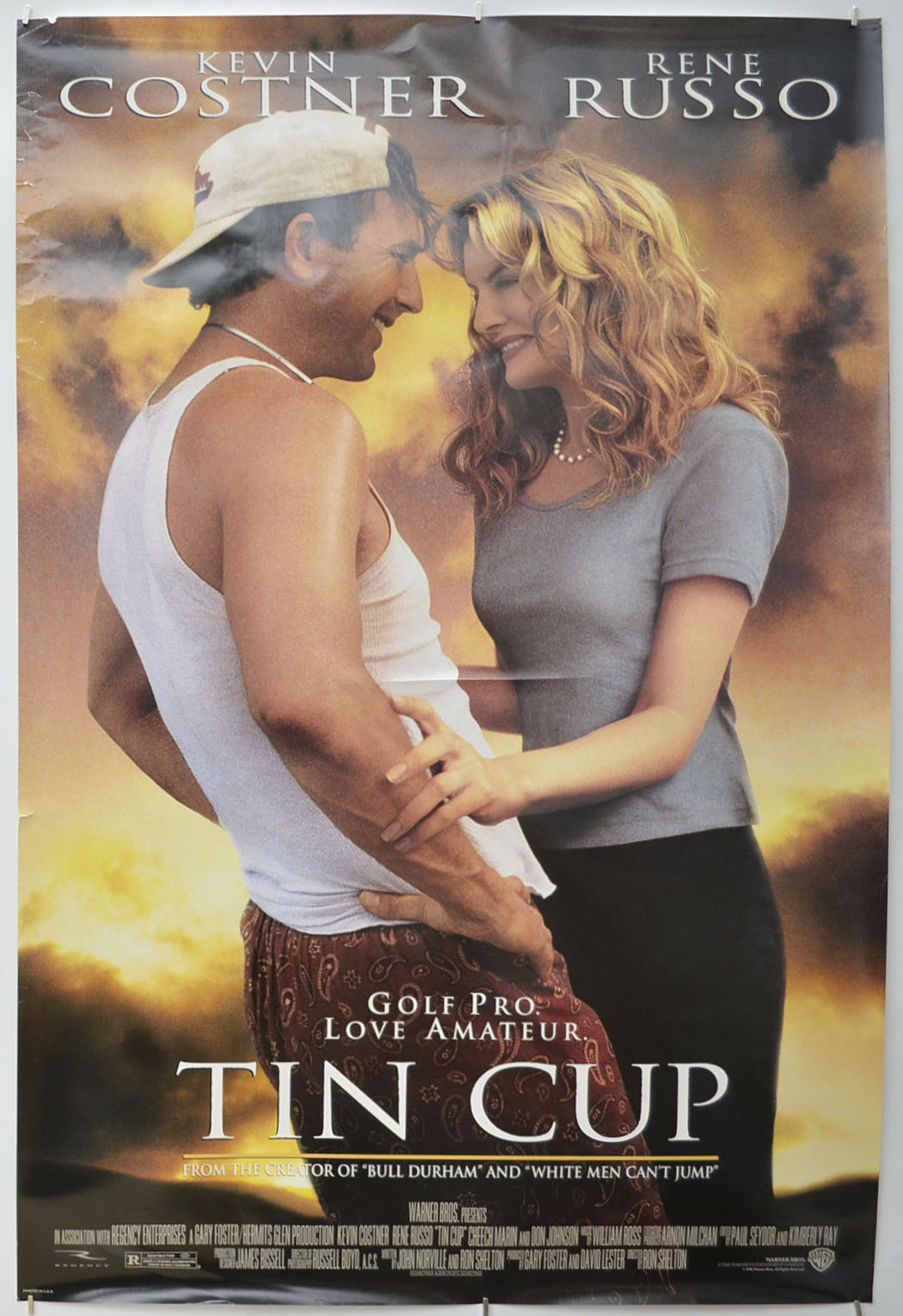 Tin Cup Original One Sheet Poster - Film Poster - Movie Poster