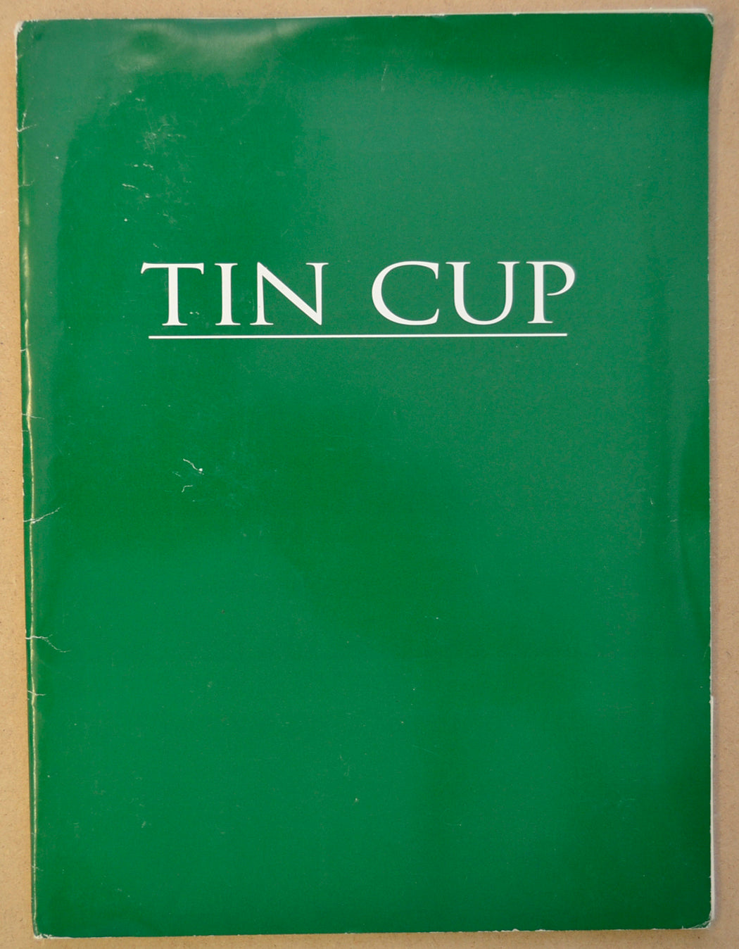 TIN CUP Original Cinema Press Kit – Folder 