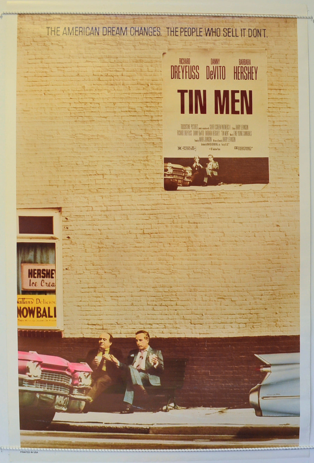 Tin Men  Original One Sheet Poster - Film Poster - Movie Poster 