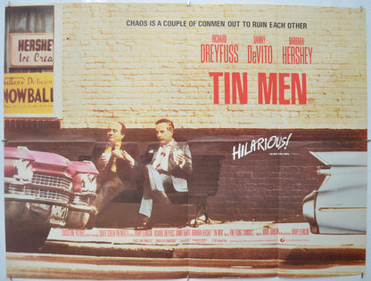 Tin Men - Original Quad Poster - Film Poster - Movie Poster