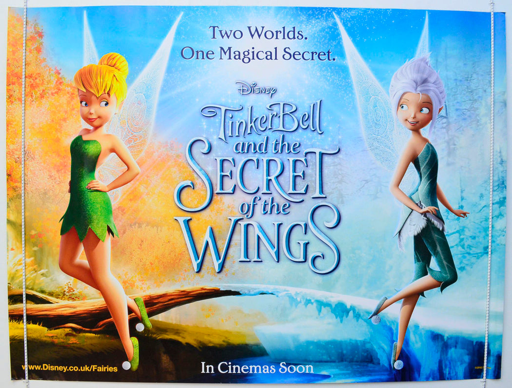 Tinkerbell And The Secret Of The Wings  (Teaser / Advance Version)   Original British Quad Poster - Film Poster - Movie Poster 