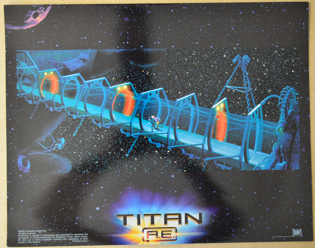 TITAN A.E. (Card 4) Cinema Lobby Card Set 