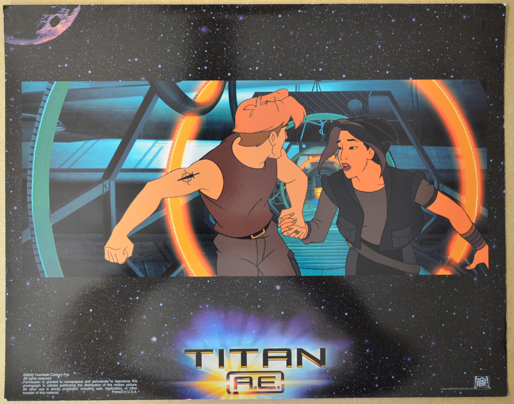 TITAN A.E. (Card 7) Cinema Lobby Card Set 