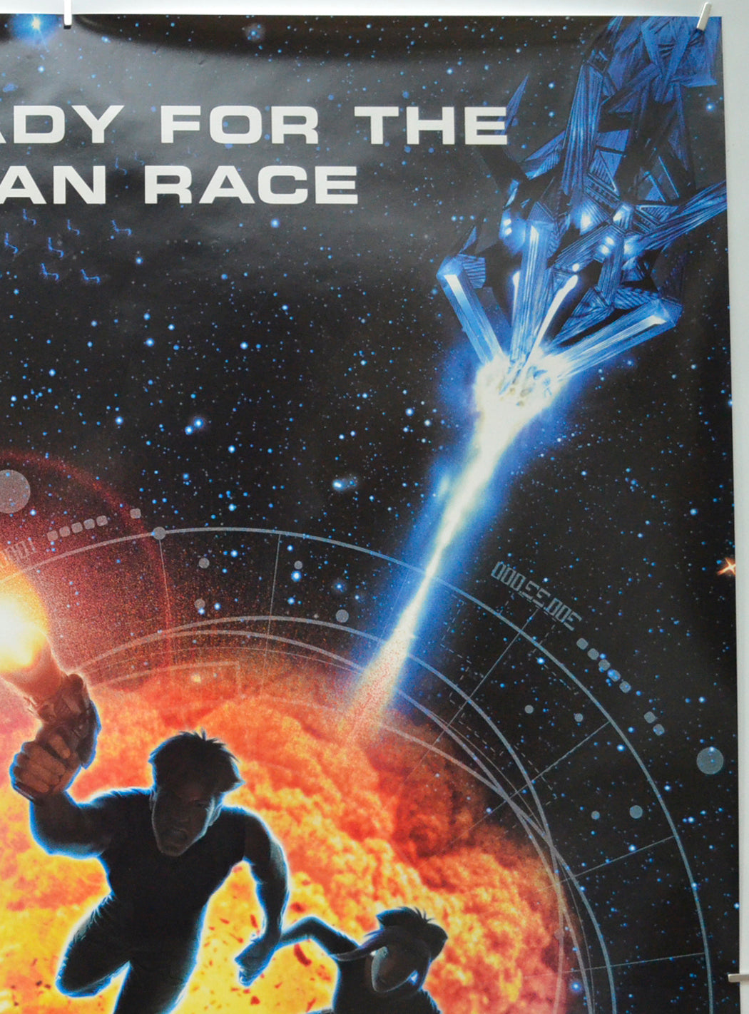 TITAN A.E. (Top Right) Cinema One Sheet Movie Poster 