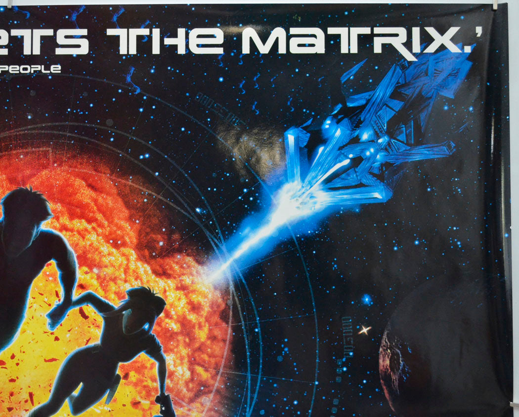 TITAN A.E. (Top Right) Cinema Quad Movie Poster 