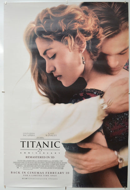 Titanic 25th Anniversary Original One Sheet Poster - Film Poster - Movie Poster 