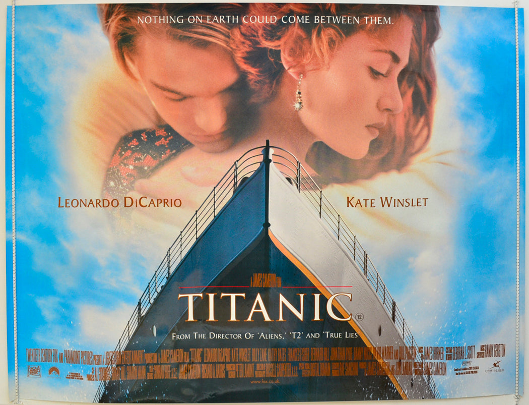 Titanic Original Quad Poster - Film Poster - Movie Poster  