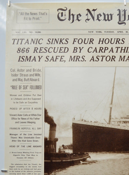 TITANIC (Top Left) Commercial/retail Poster 