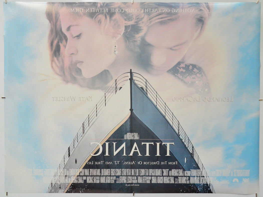 Titanic (Back) Cinema Quad Movie Poster 