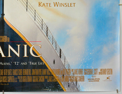 Titanic (Bottom Right) Cinema Quad Movie Poster 