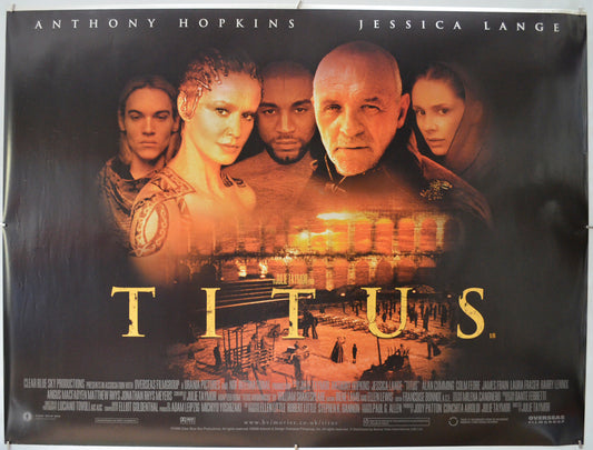 Titus Original Quad Poster - Film Poster - Movie Poster