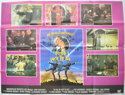 To Be Or Not To Be  Original Quad Movie Poster  