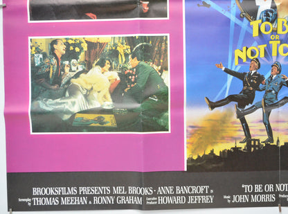 TO BE OR NOT TO BE (Bottom Left) Cinema Quad Movie Poster 