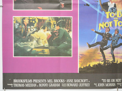 TO BE OR NOT TO BE (Bottom Left) Cinema Quad Movie Poster 