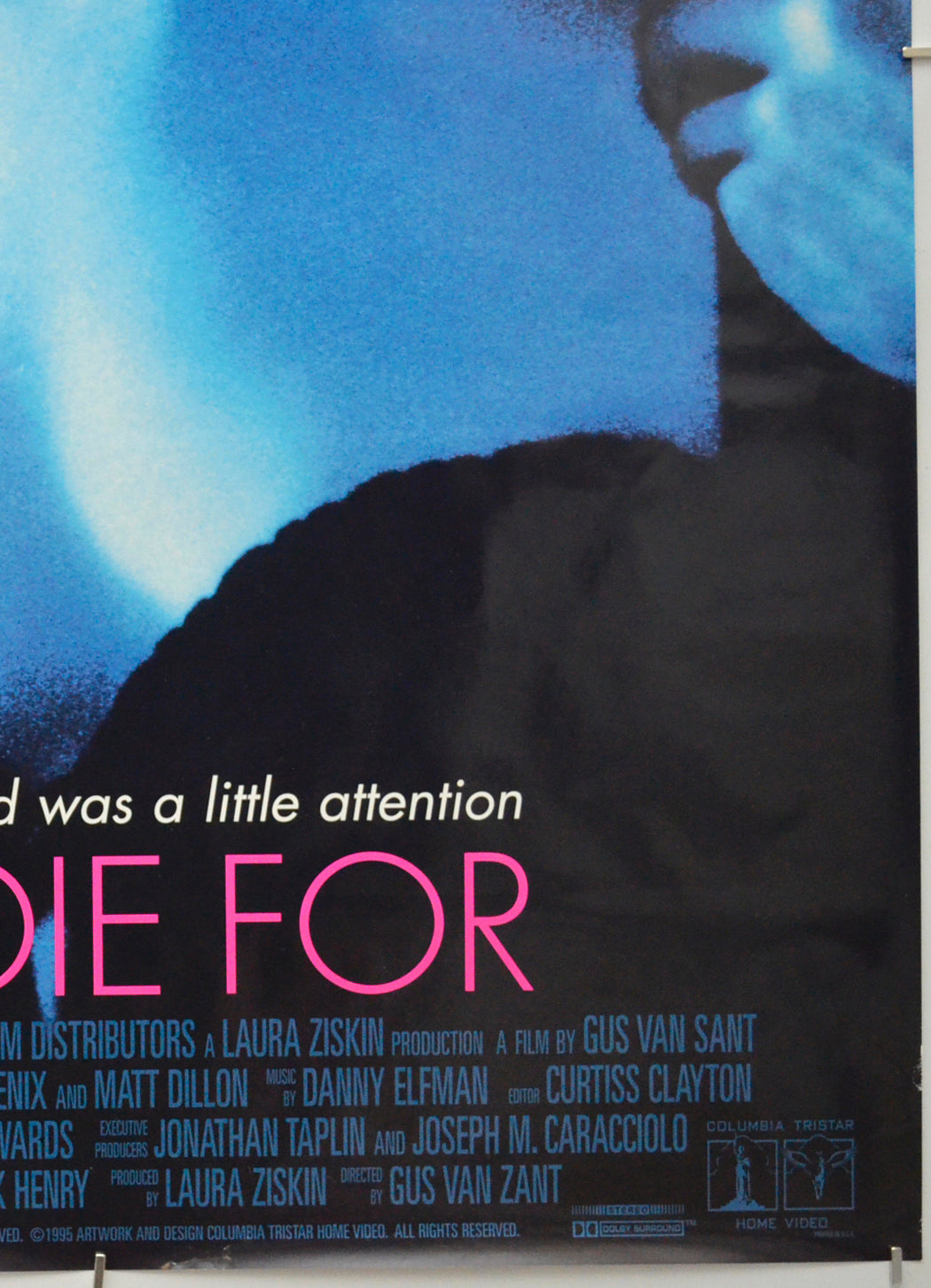 TO DIE FOR (Bottom Right) Cinema One Sheet Movie Poster 