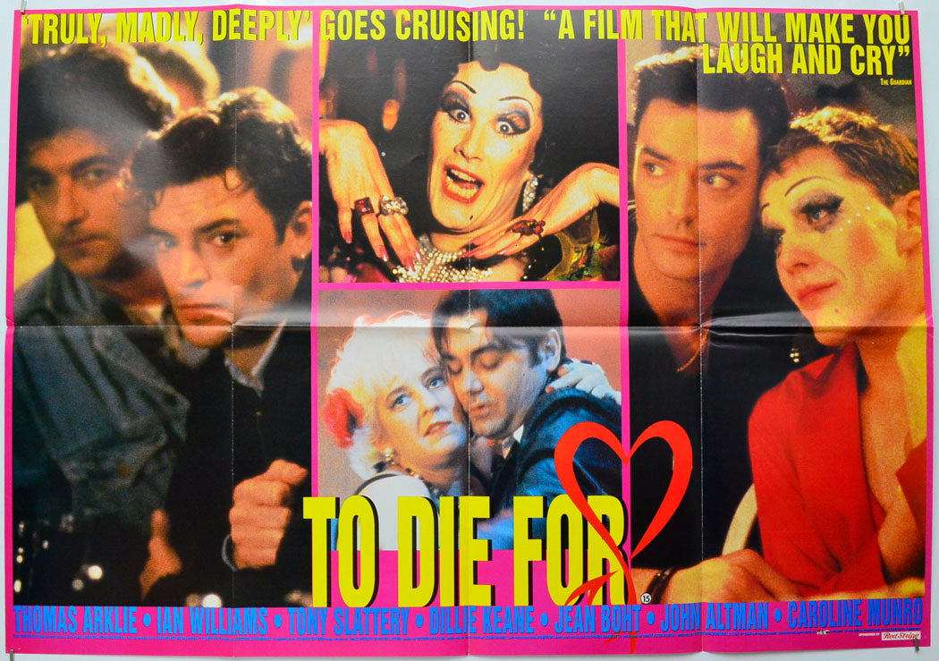 To Die For (a.k.a. Heaven's A Drag ) Original Quad Poster - Film Poster - Movie Poster