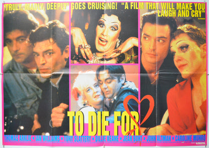 To Die For (a.k.a. Heaven's A Drag) - Original Quad Poster - Film Poster - Movie Poster