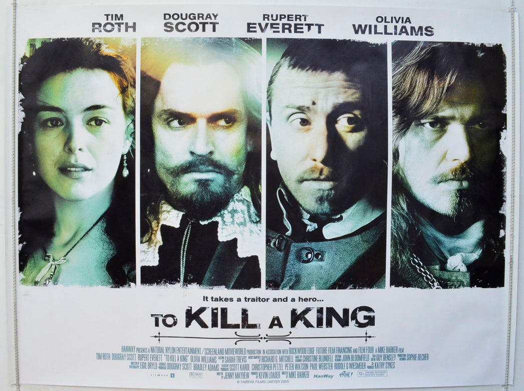 To Kill A King Original British Quad Poster - Film Poster - Movie Poster 