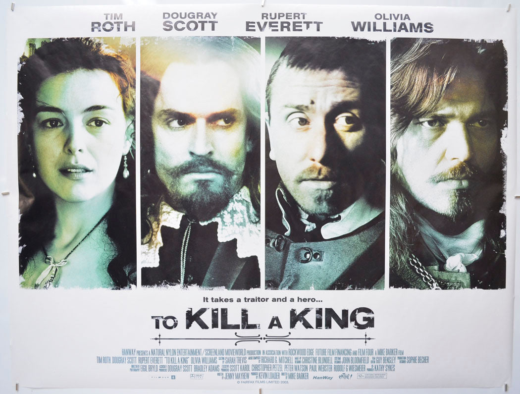 To Kill A King  Original Quad Poster - Film Poster - Movie Poster