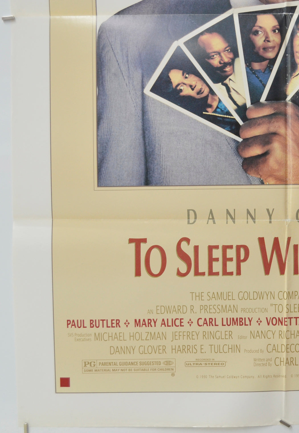 TO SLEEP WITH ANGER (Bottom Left) Cinema One Sheet Movie Poster 