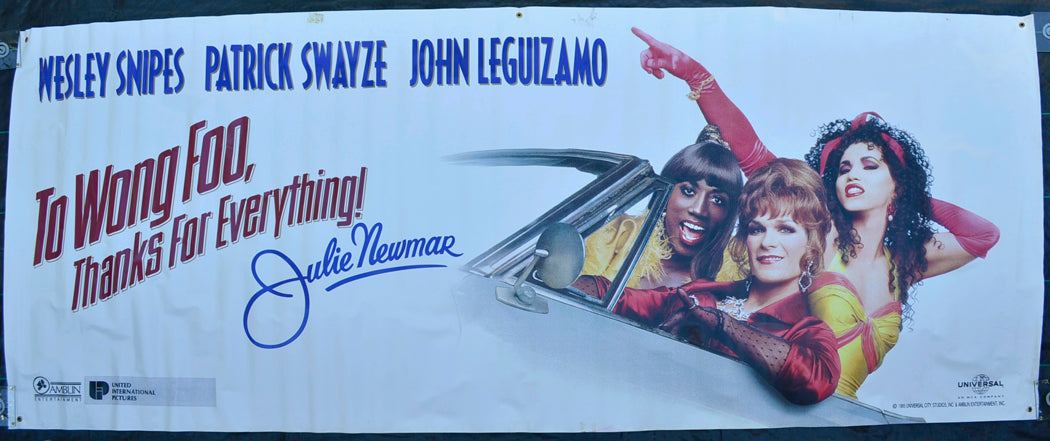 To Wong Foo, Thanks For Everything Julie Newmar - Original Cinema Banner - Film Banner - Movie Banner - Vinyl Banner 