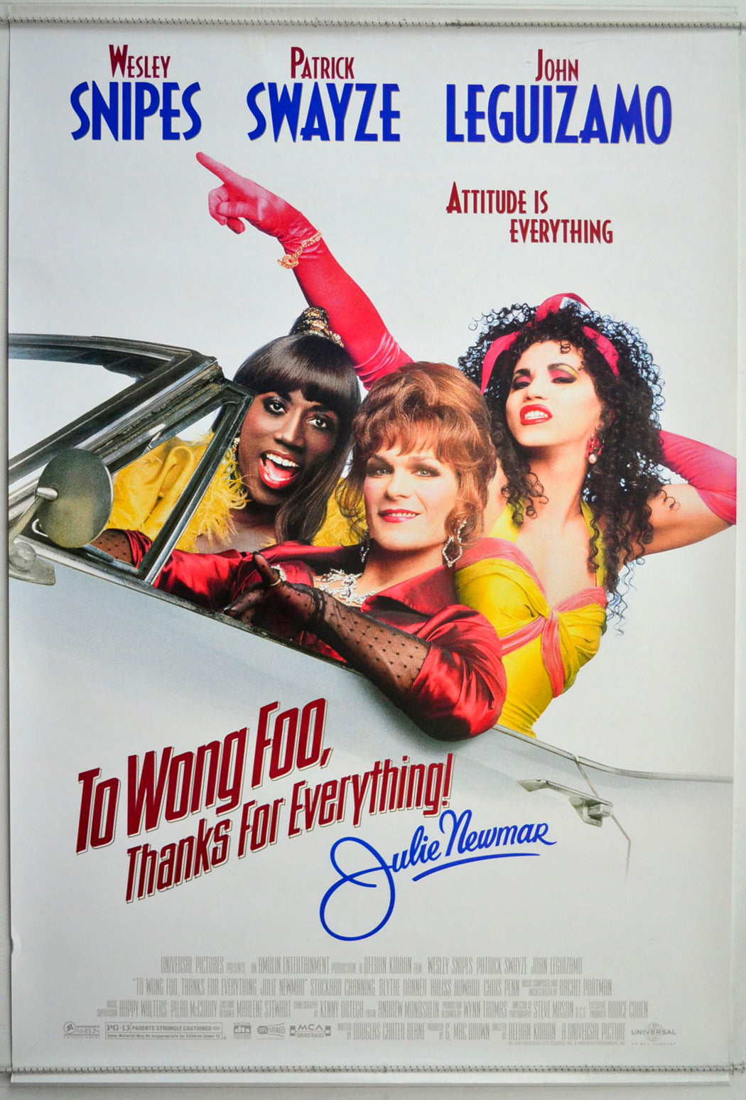 To Wong Foo, Thanks For Everything Julie Newmar Original One Sheet Poster - Movie Poster