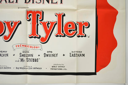 TOBY TYLER (Bottom Right) Cinema Quad Movie Poster 