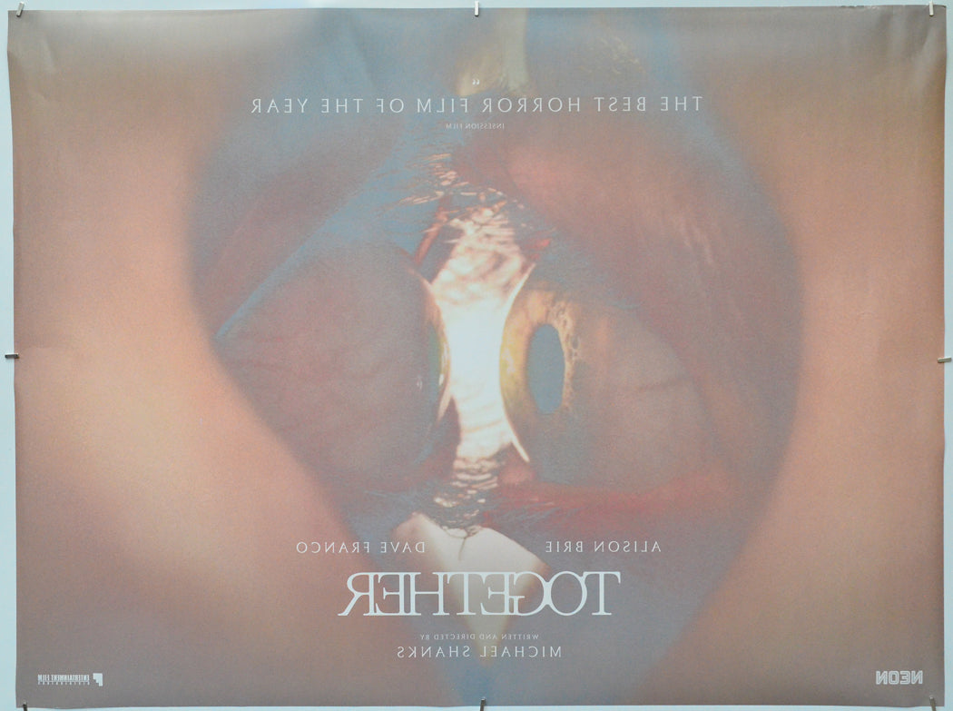 Together (Back) Cinema Quad Movie Poster 