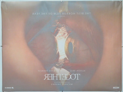 Together (Back) Cinema Quad Movie Poster 