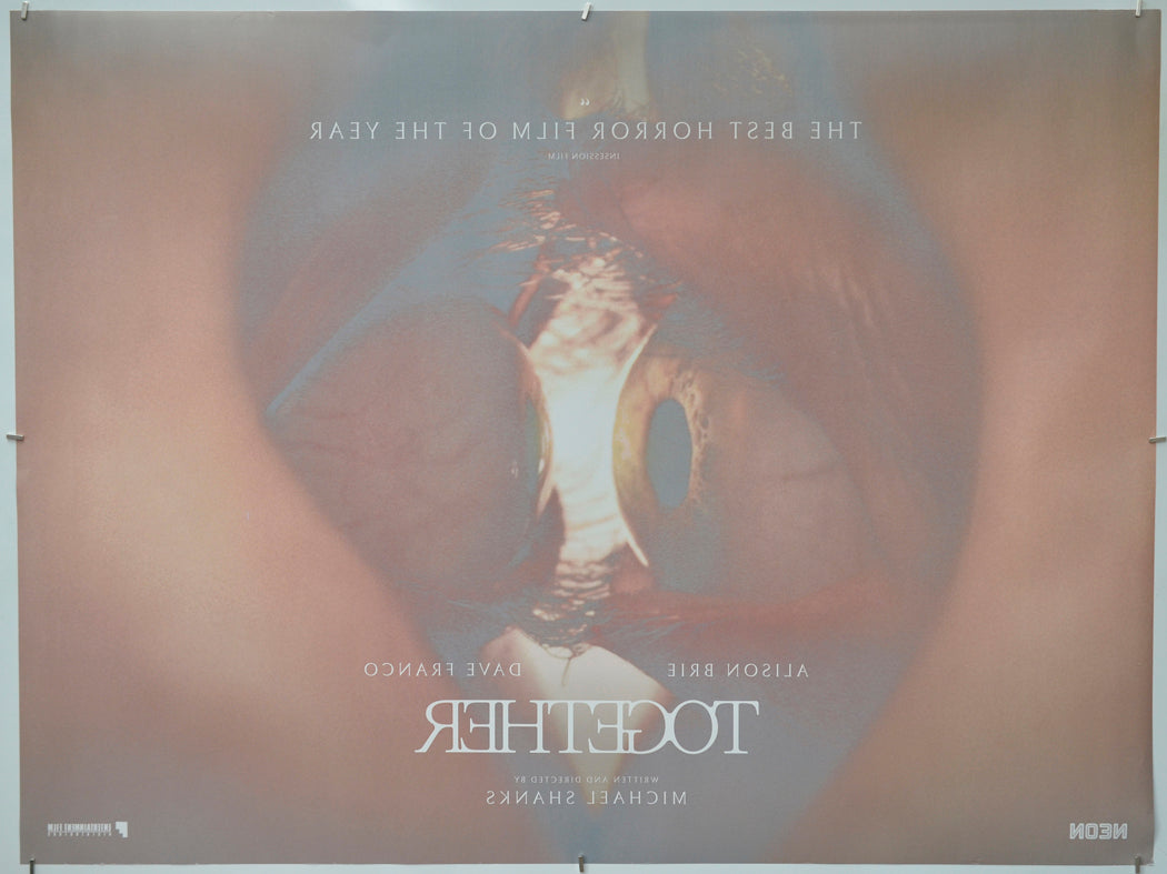 Together (Back) Cinema Quad Movie Poster 
