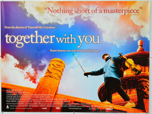 Together With You - Original Quad Poster - Film Poster - Movie Poster