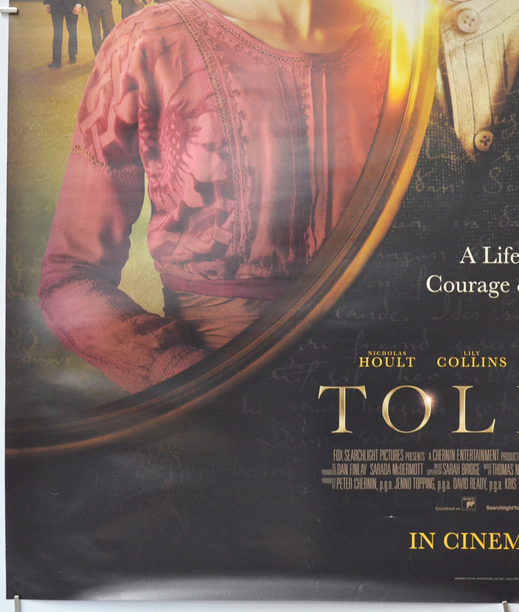 TOLKIEN (Bottom Left) Cinema One Sheet Movie Poster 