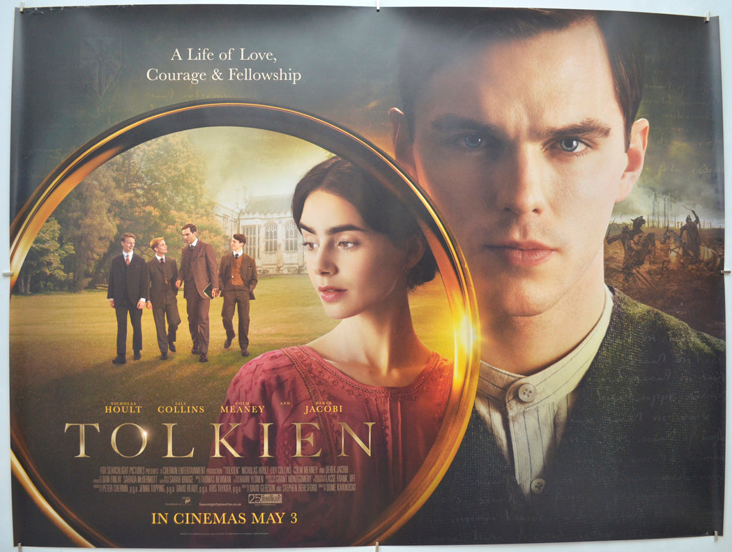 Tolkien Original Quad Poster - Film Poster - Movie Poster  