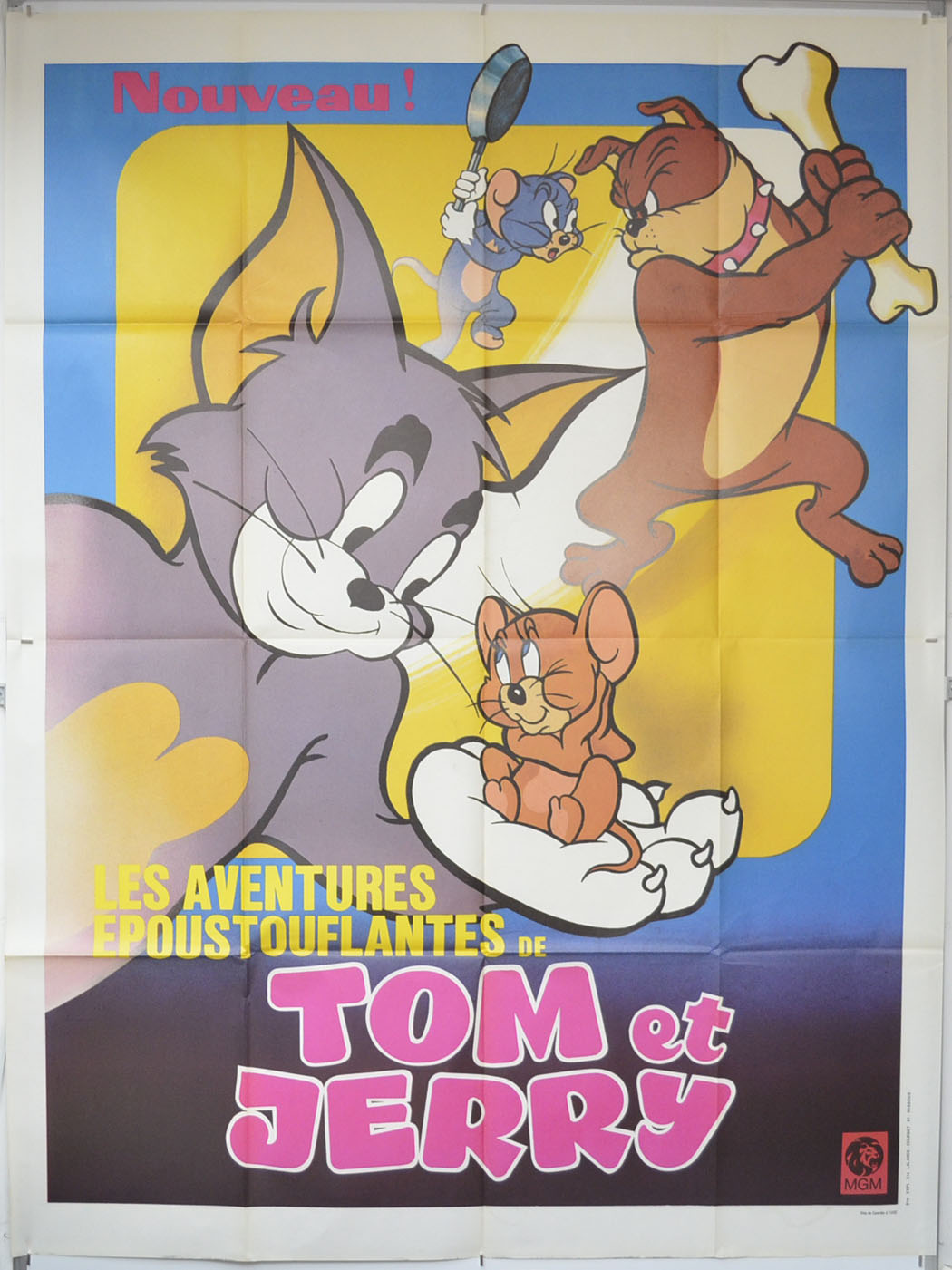 Tom And Jerry Original French Grande Poster - Film Poster - Movie Poster