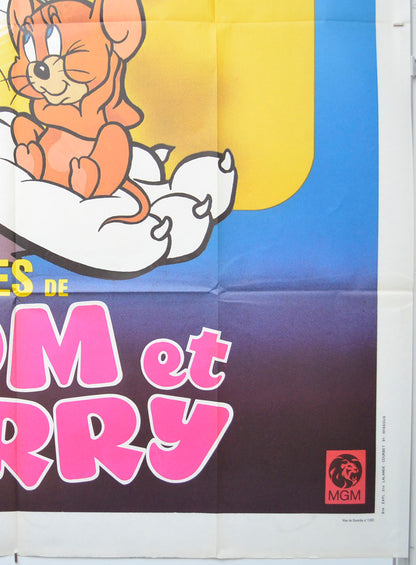 TOM AND JERRY (Bottom Right) Cinema French Grande Movie Poster 