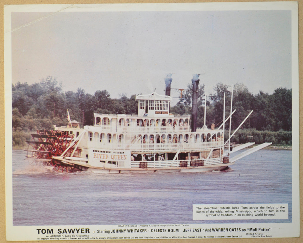 TOM SAWYER (Card 2) Cinema Colour FOH Stills / Lobby Cards 