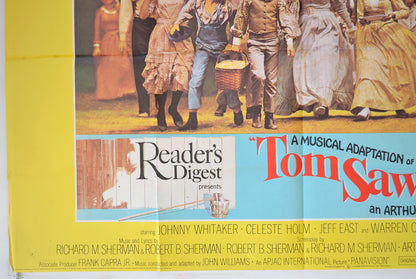 TOM SAWYER (Bottom Left) Cinema Quad Movie Poster 