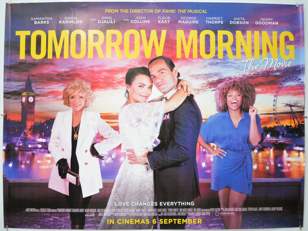 Tomorrow Morning Original Quad Poster - Film Poster - Movie Poster  