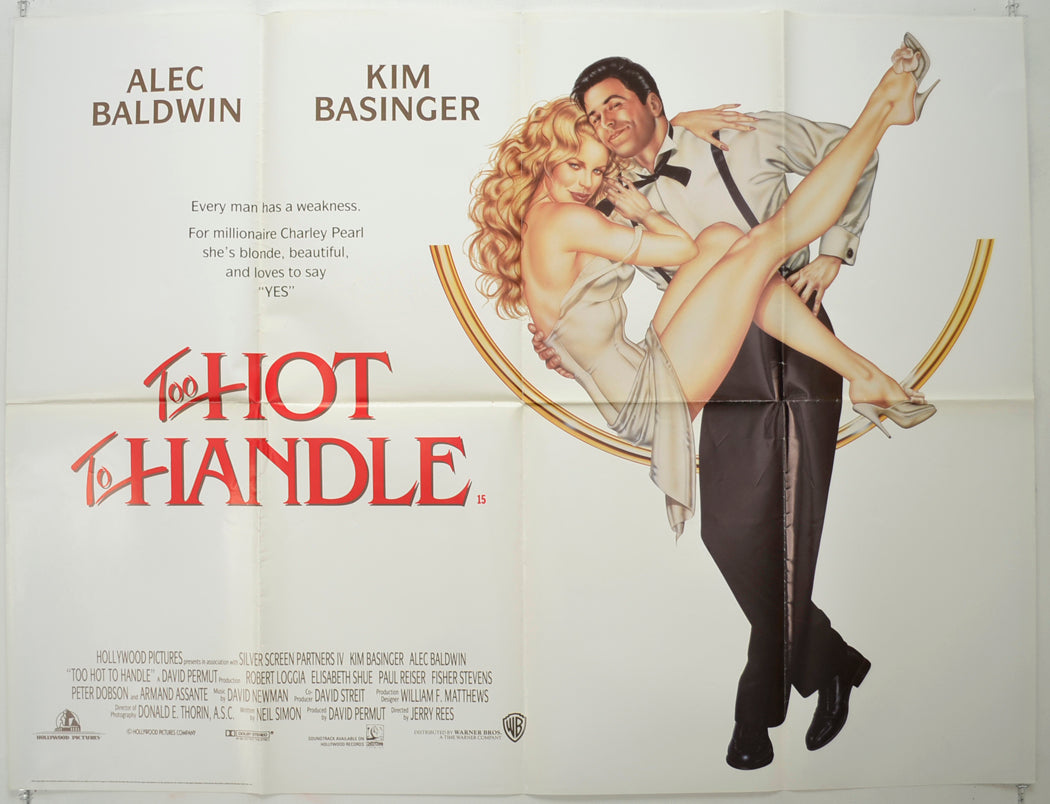 Too Hot To Handle   Original Quad Poster - Film Poster - Movie Poster 