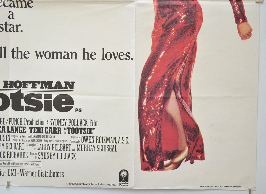 TOOTSIE (Bottom Right) Cinema Quad Movie Poster 