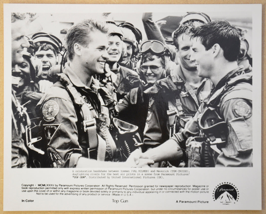 TOP GUN (Still 3) Cinema Black and White Press Stills 